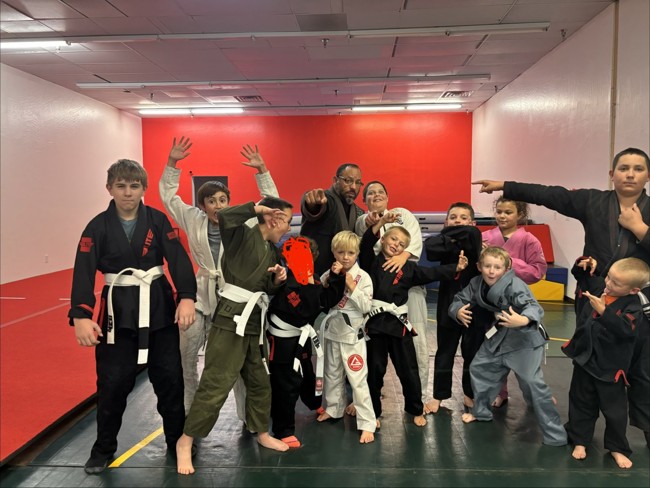 Together on the mats